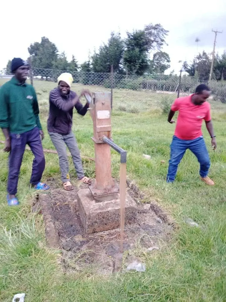 Rehabilitation of Wells and Water Pumps Detail - Tigal Water Splash